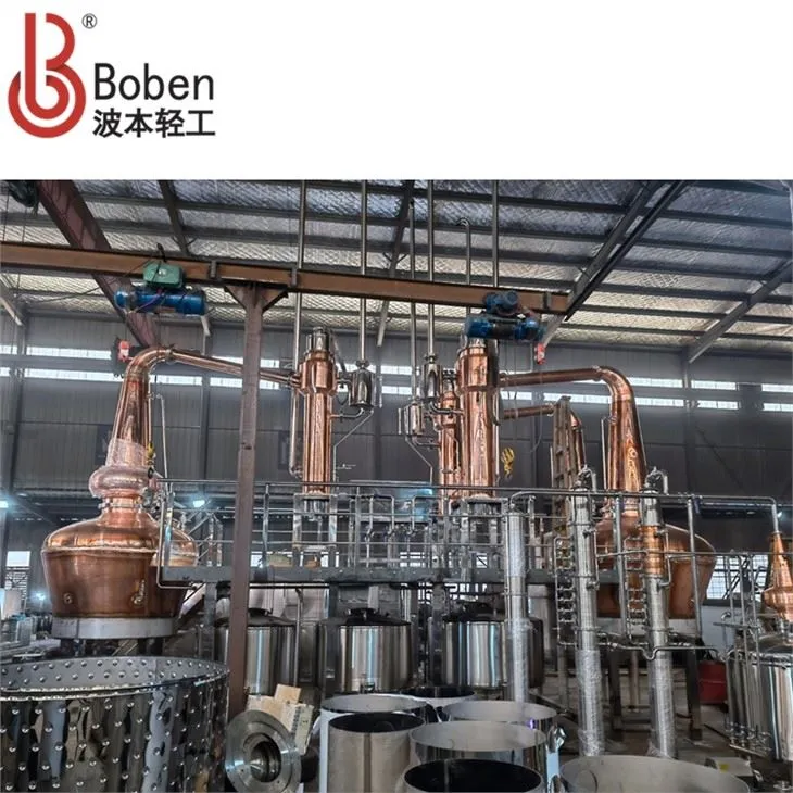 2000 Liters Copper Whisky Distillery