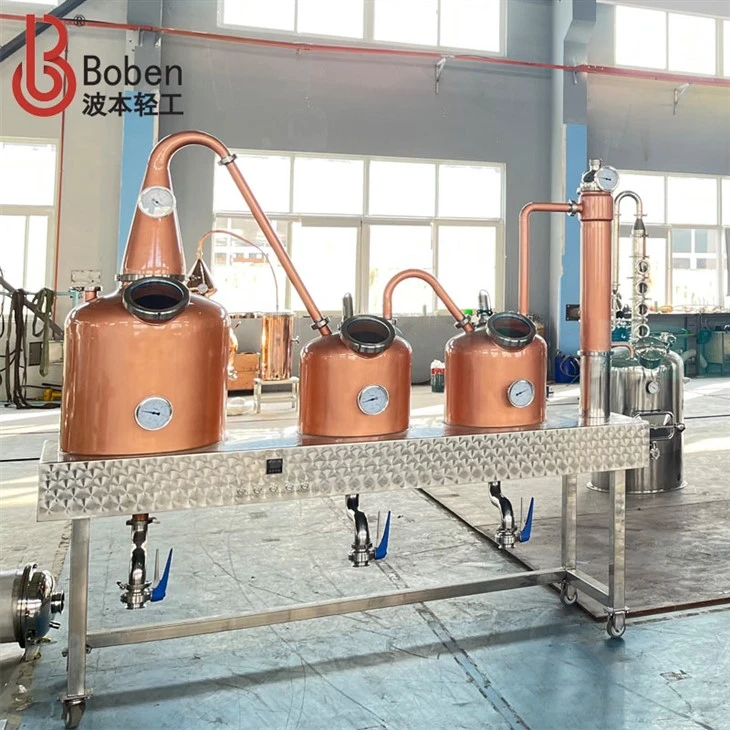 100L Rum Distillery Copper Pot Stills