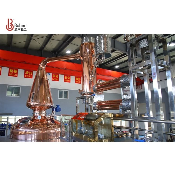 6000L & 3600L Scottish Copper Pot Still