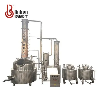 Oprema za destilaciju džina od 600L